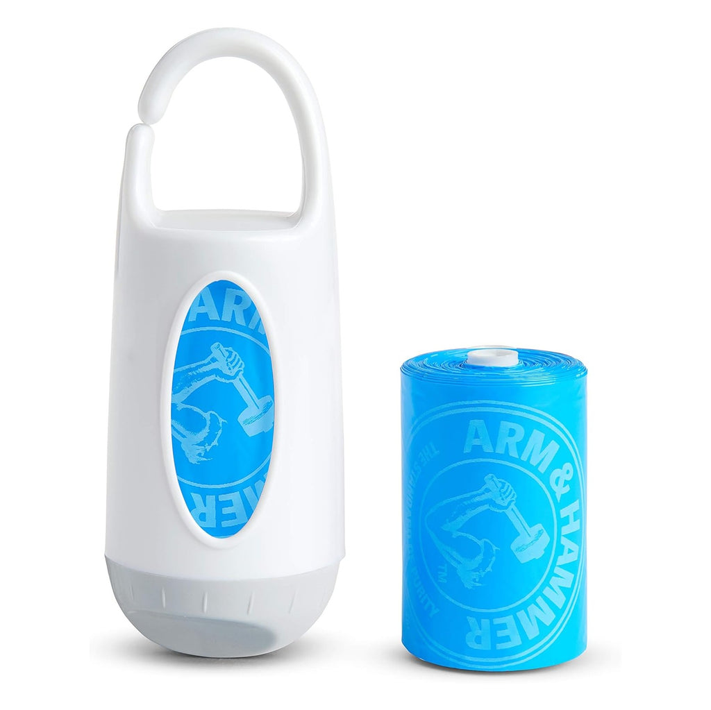 Arm and Hammer Diaper Bag Dispenser and 24 Diaper Disposal Bags