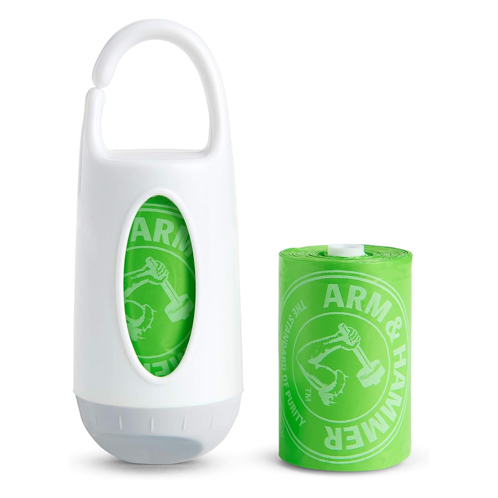 Arm and Hammer Diaper Bag Dispenser and 24 Diaper Disposal Bags